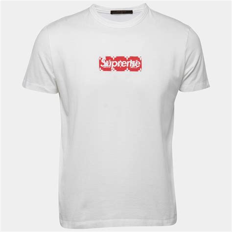 supreme t shirt box logo louis vuitton